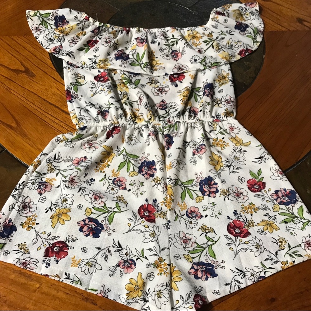 Cute Floral Shorts Jumper 🌸🌸